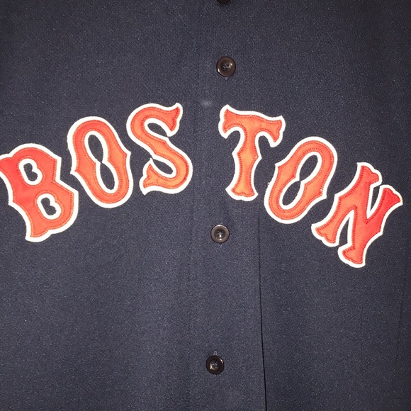 Men’s MLB Youkilis Red Sox Jersey - Picture 2 of 8